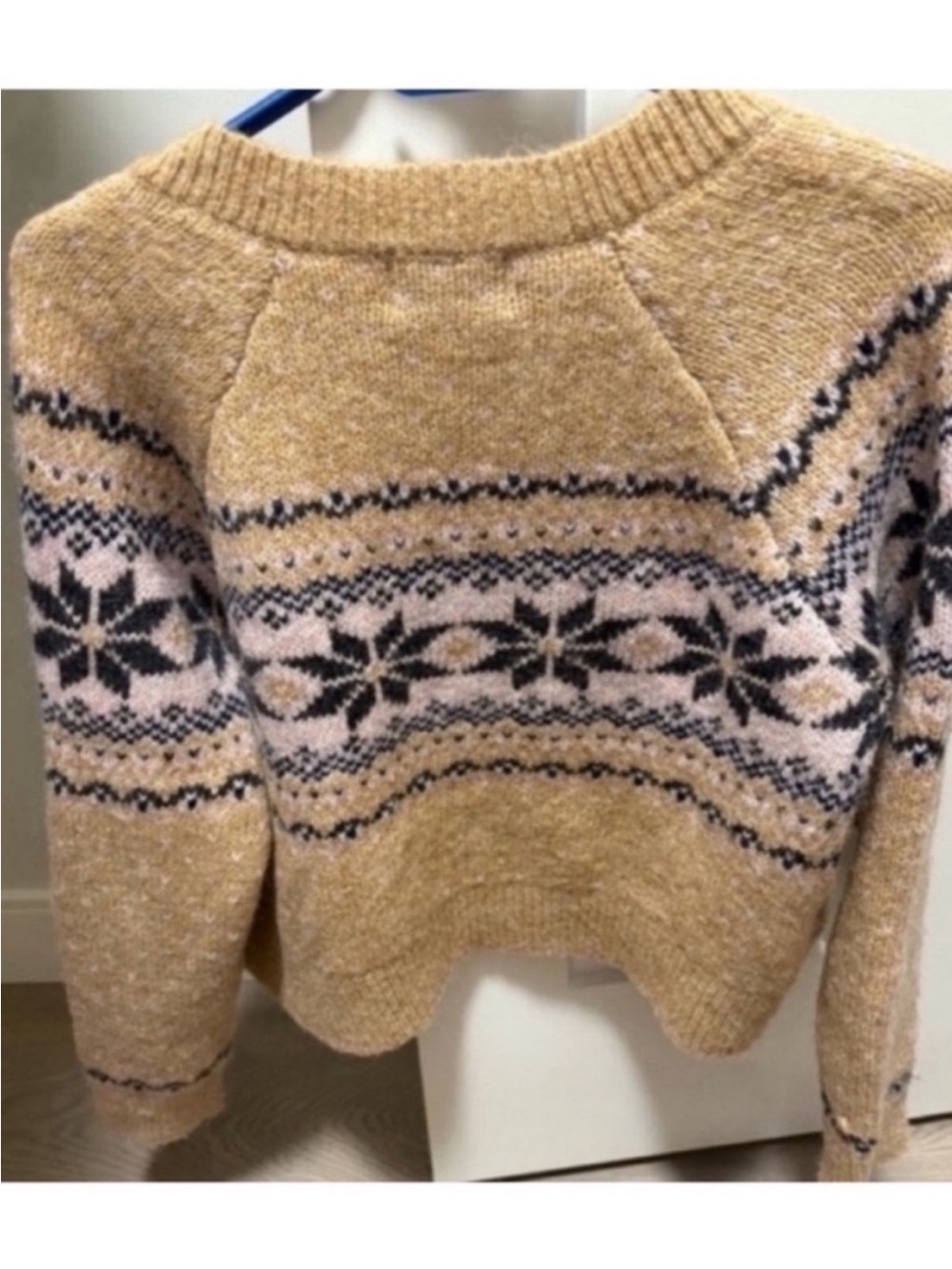 Old Navy Holiday Fair Isle Cardigan Sweater - Picture 8 of 8